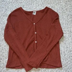 Women button up sweater size Small